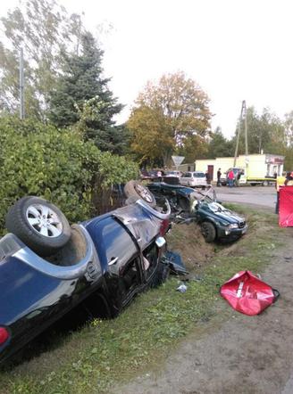 Wypadek na DK50