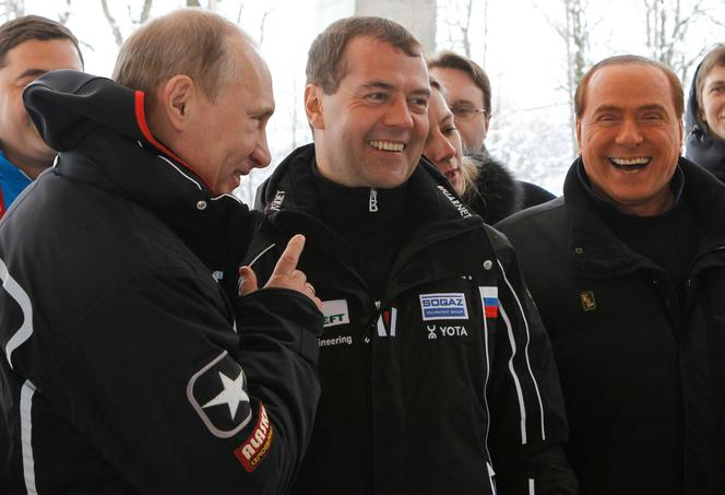 Silvio Berlusconi był przyjacielem Władimira Putina