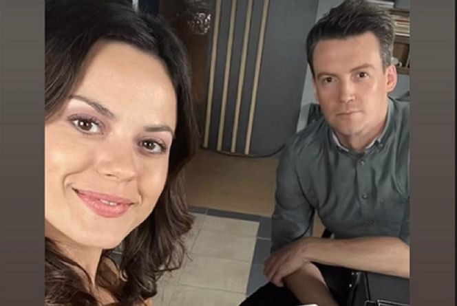 M jak miłość. Kasia (Paulina Lasota), Jakub (Krzysztof Kwiatkowski)