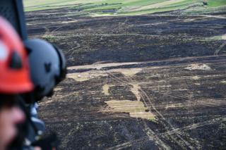 Pożar Biebrzańskiego Parku Narodowego. Strażacy zakończyli działania. Spłonęło 13 ha łąk