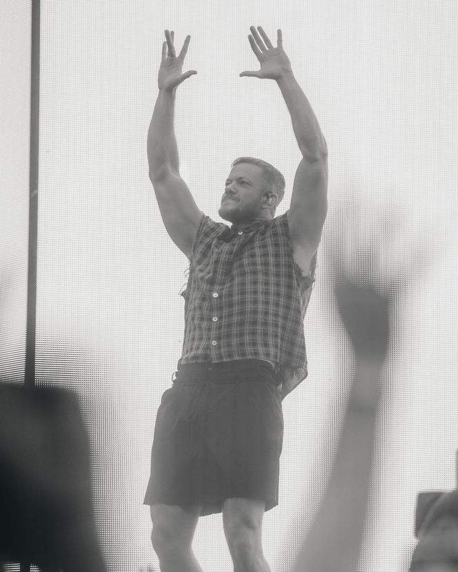 Koncert Imagine Dragons w Warszawie (18.07.2025). Organizatorem koncertu jest Live Nation, a patronem medialnym - Radio ESKA
