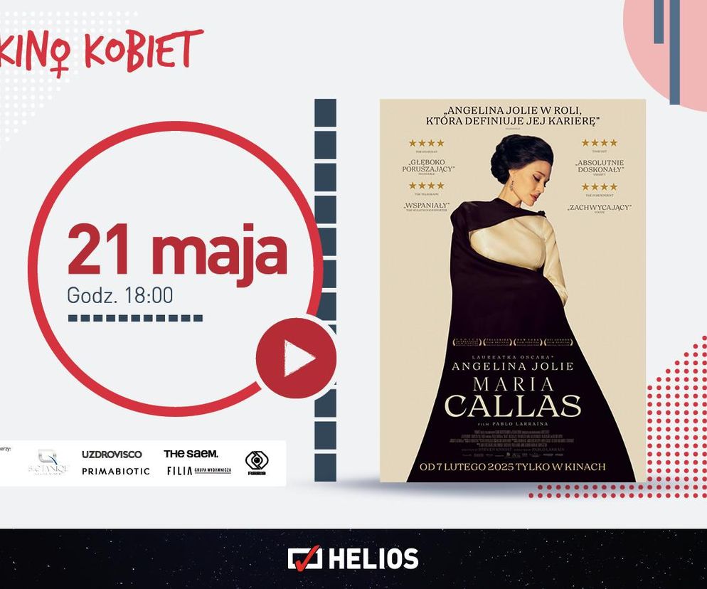Siedlecki Helios zaprasza 21 maja na film „Maria Callas” w ramach „Kina Kobiet”