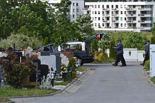 Pogrzeb policjanta, który zginął w wyniku wypadku w Gdyni