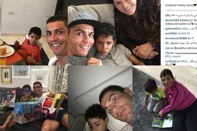 Cristiano Ronaldo i syn Cristiano Ronaldo Jr - Instagram