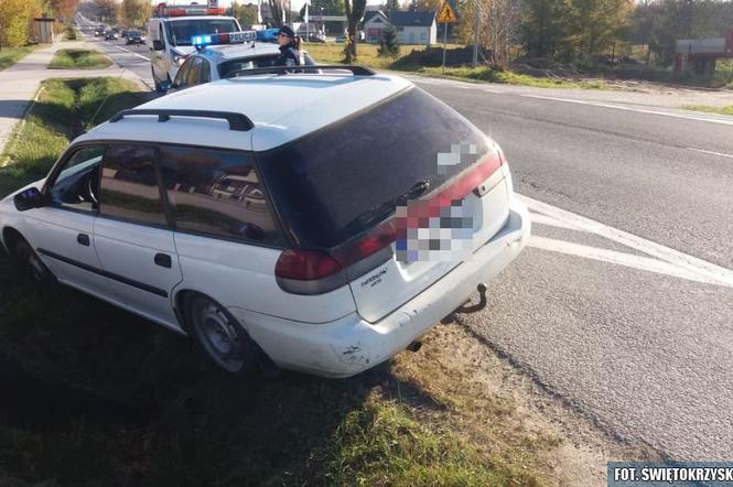 Kompletnie pijany wpadł do rowu! W alkomacie brakło skali!