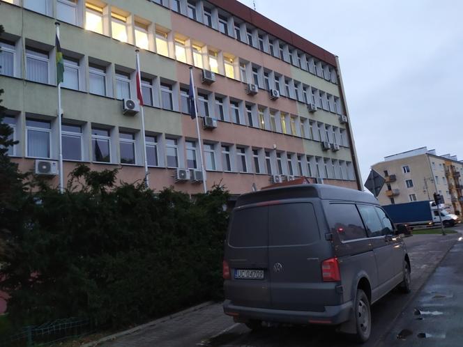 Terytorialsi zdezynfekowali budynek Starostwa Powiatowego w Braniewie