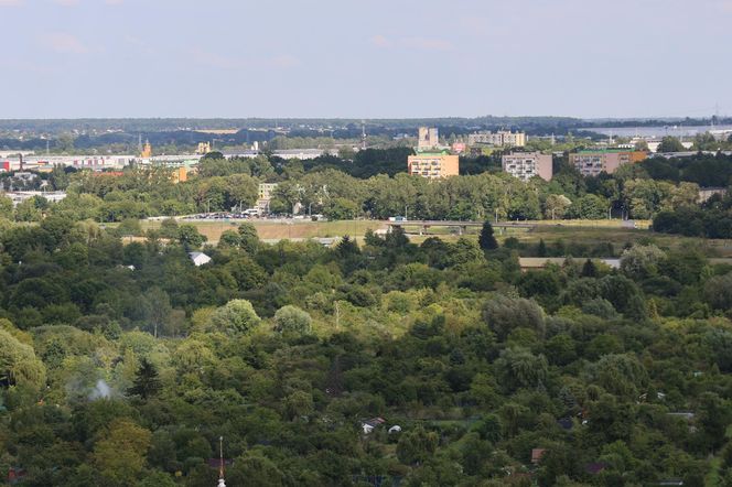 Panorama Lublina z najwyższego punktu widokowego w mieście - Wieży Trynitarskiej