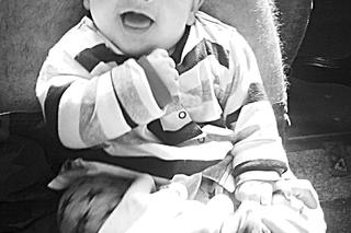 Babcia odwiedziła grób Madzi