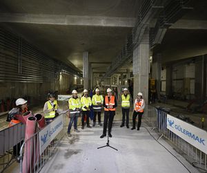 Byliśmy na budowie ostatniej stacji metra w Warszawie. Widok zapiera dech w piersiach