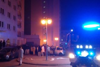 Pożar w akademiku przy Śląskiej w Kielcach