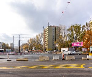 Budowa tramwaju na Stegny w Warszawie