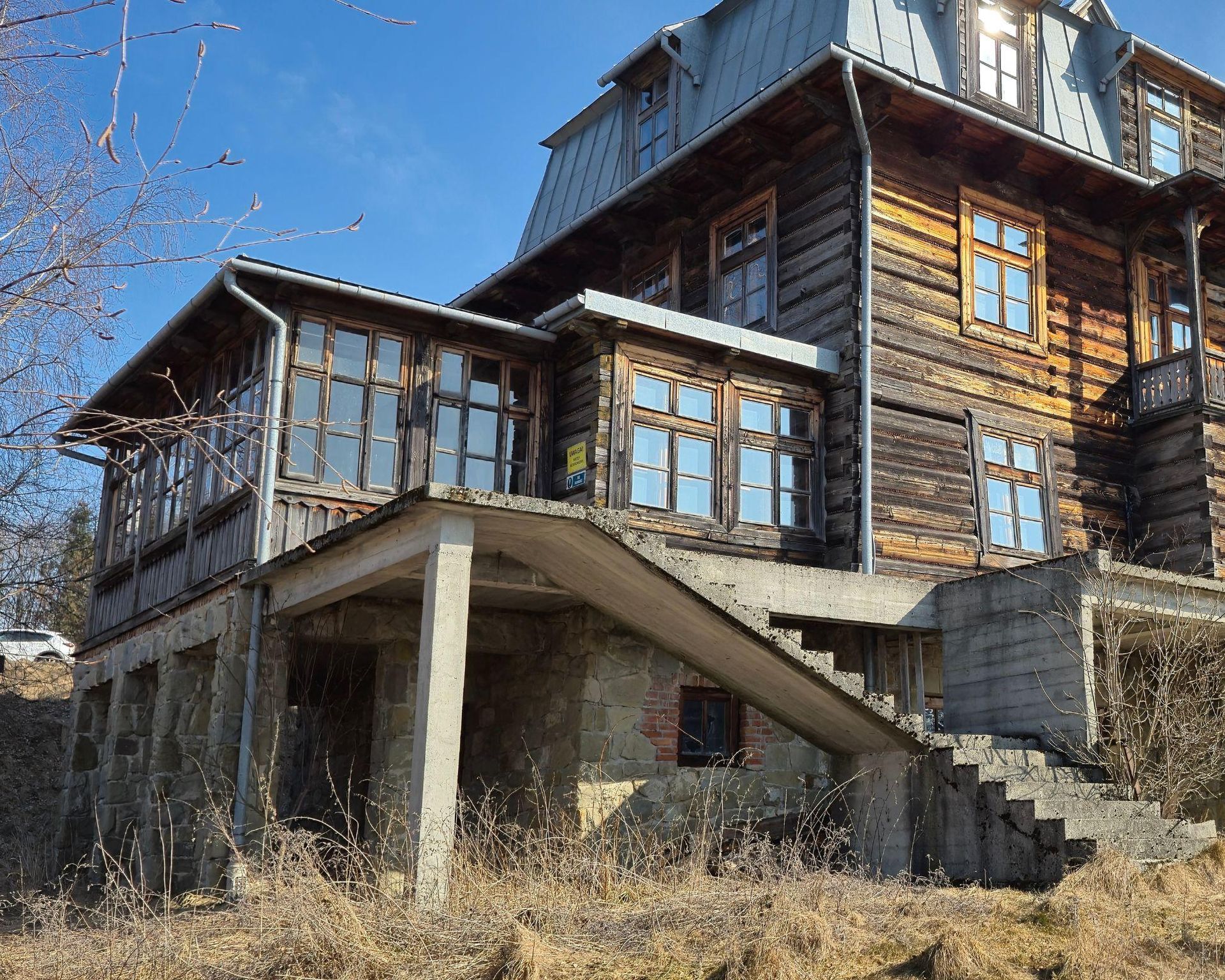 Osada widmo w Czorsztynie