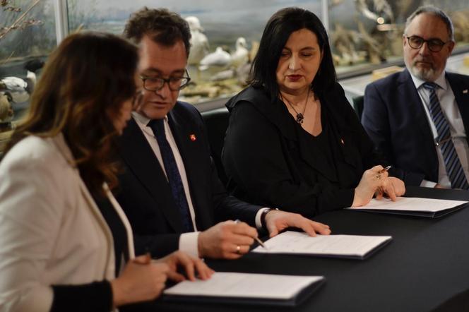 Podpisanie porozumienia pomiędzy Muzeum Nadwiślańskim a Uniwersytetem Przyrodniczym w Lublinie