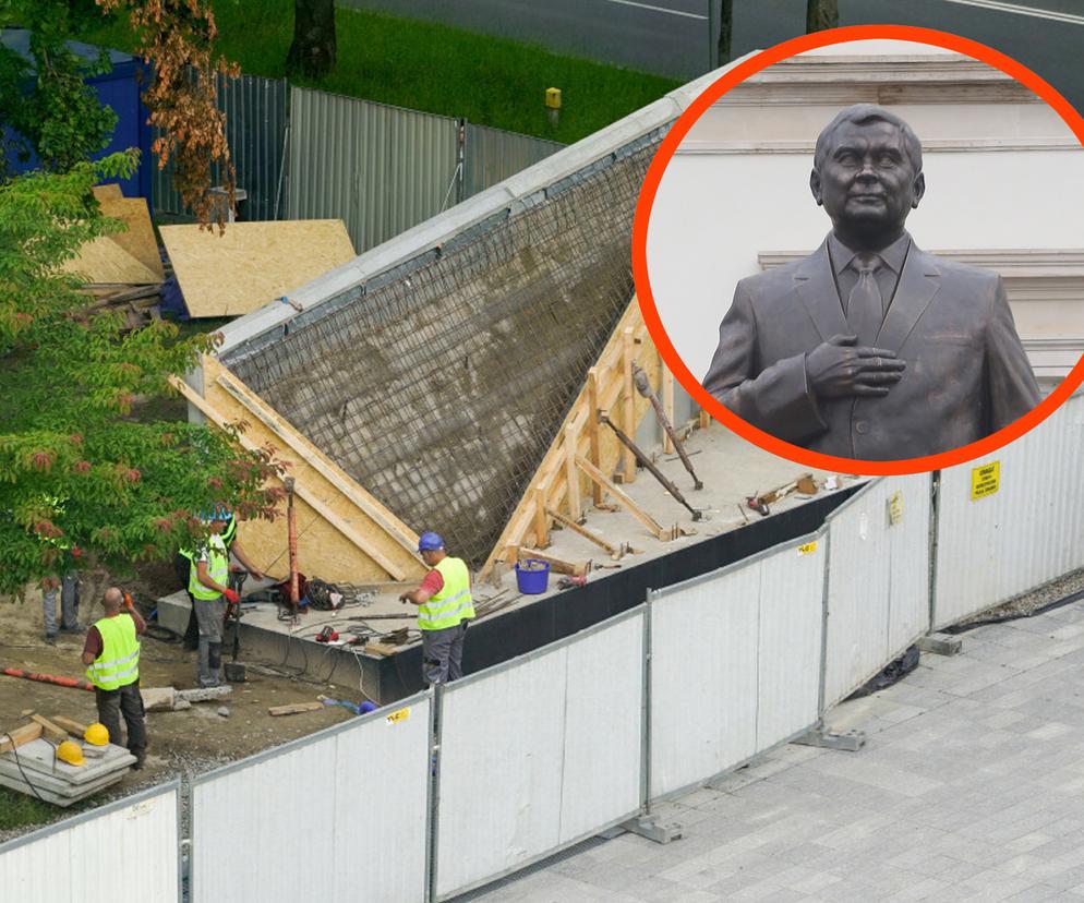 W Lublinie budują największy pomnik Lecha Kaczyńskiego