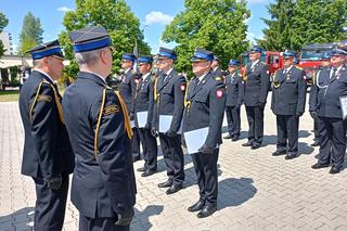 Akty nadania wyższych stopni służbowych odebrało w tym roku 21 strażaków z Komendy Miejskiej PSP w Siedlcach