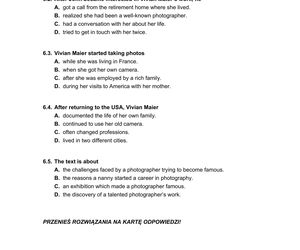 Matura 2025: angielski 7.05.2025. Arkusze CKE i odpowiedzi. Poziom podstawowy [Formuła 2023]