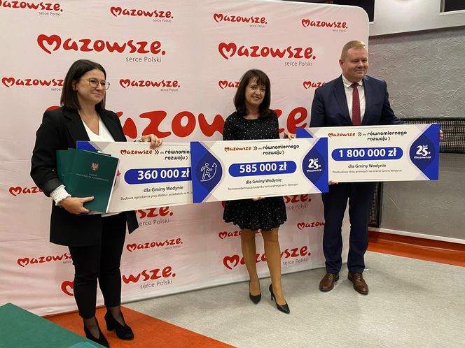 Mazowsze przekazało blisko 30 mln zł na inwestycje w powiecie siedleckim