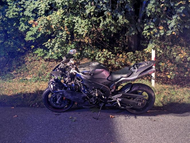 Śmierć 51-letniego motocyklisty na DK40