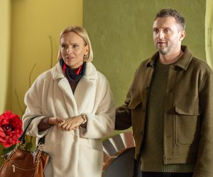 	M jak miłość odc. 1870. Dorota (Iwona Rejzner), Bartek (Arkadiusz Smoleński)