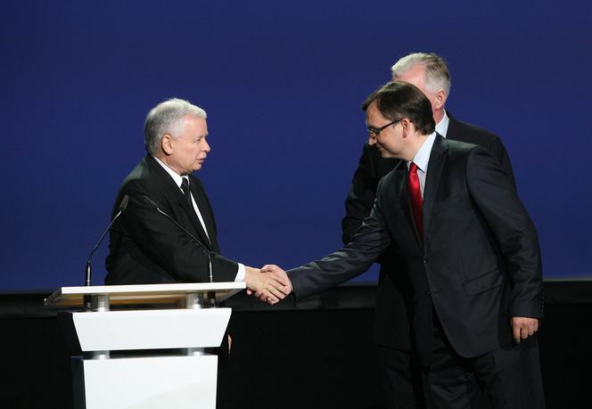 Kaczyński z Ziobrą, bez Gowina