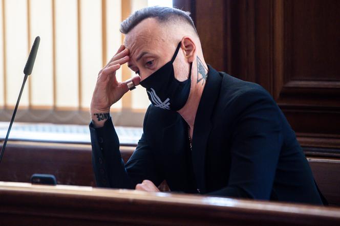 Adam Nergal Darski w sądzie