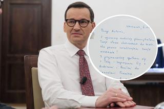 Premier Morawiecki odpowiedział na list Antosia! Niebywała propozycja