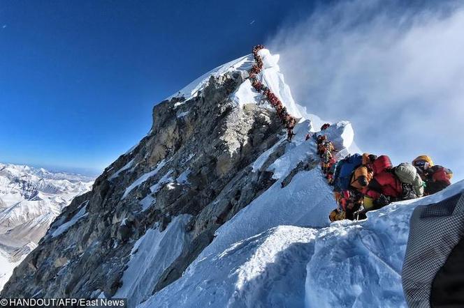 Kolejka na Mount Everest
