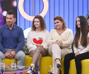 Katarzyna Skrzynecka z rodziną