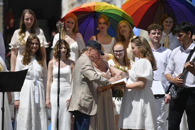 W opolskiej Alei Gwiazd odsłonięto kolejne tablice.