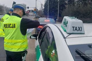 Taksówkarze na aplikację pod lupą rzeszowskich policjantów. Wykroczeń nie brakowało 