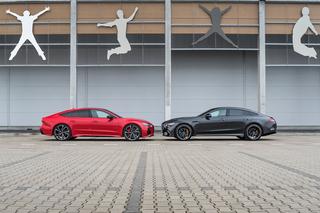 Audi RS7 Sportback 4.0 TFSI V8 vs. Mercedes-AMG GT 4-Door Coupe 63 S 4MATIC+