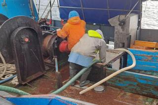 Praca rybaków na Półwyspie Helskim