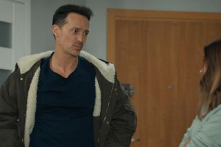 Barwy szczęścia, odcinek 3183. Mariusz (Rafał Cieszyński), Kasia (Katarzyna Glinka)