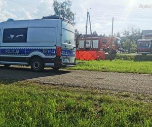 Tragedia na drodze! Motocyklista uderzył w słup. Mężczyzna zginął na miejscu