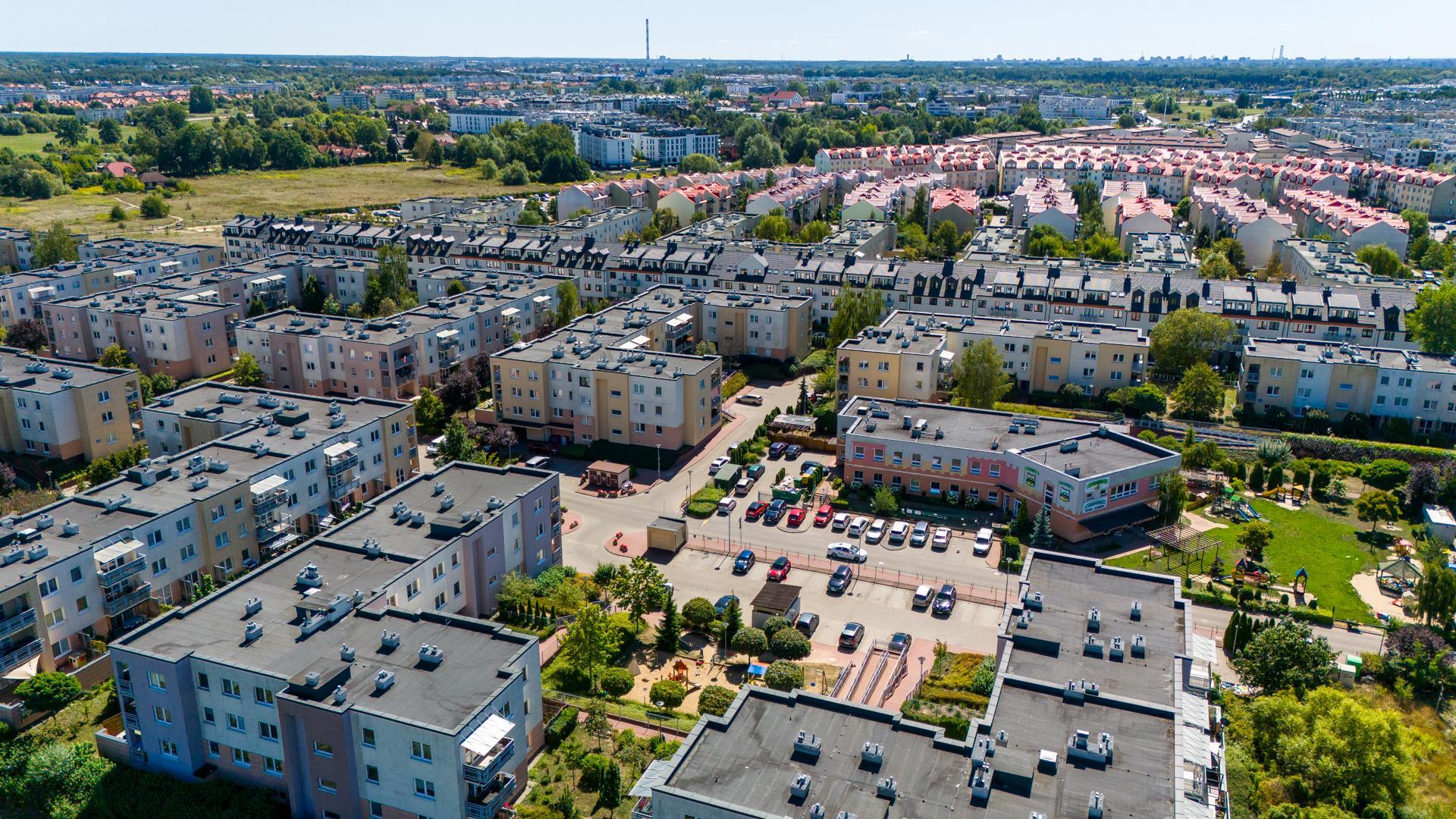 Białołęka z drona