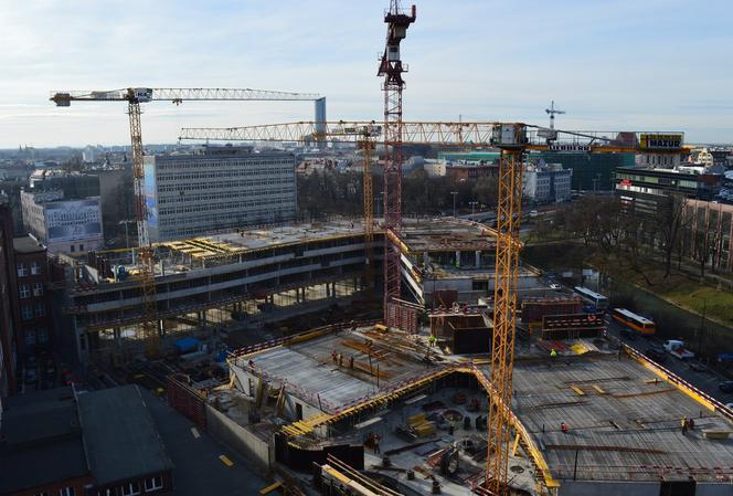 Budowa inwetsycji OVO Wrocław jest już na bardzo zaawansowanym etapie