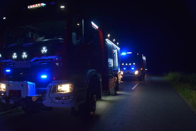 Bus w ogniu. Pożar podczas jazdy