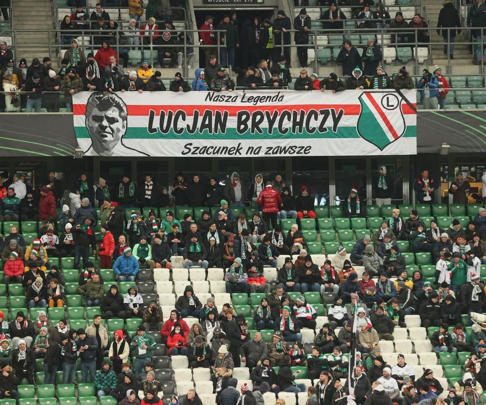 Legia - Lugano pożegnanie Brychczego