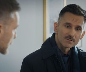 M jak miłość odc. 1868. Kamil (Marcin Bosak), Andrzej Budzyński (Krystian Wieczorek)