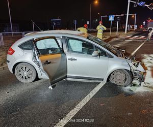 Kiedy wrócą światła na Al. Konstytucji 3 Maja w Lesznie? Pijany kierowca uszkodził bramownicę