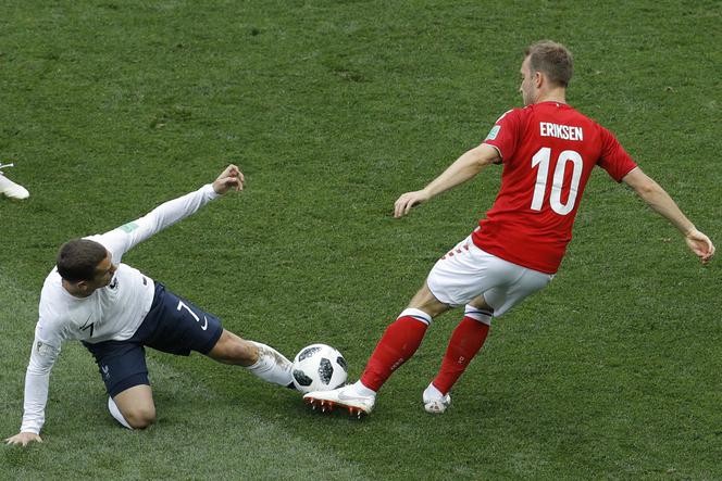 Antoine Griezmann i Christian Eriksen