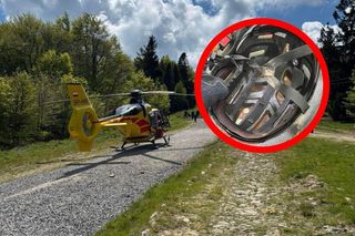 Wypadki rowerzystów w Beskidach na Enduro Trails