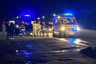 Zmiótł pieszego rozpędzonym audi. Ratownicy reanimowali ranne, dramatyczna akcja