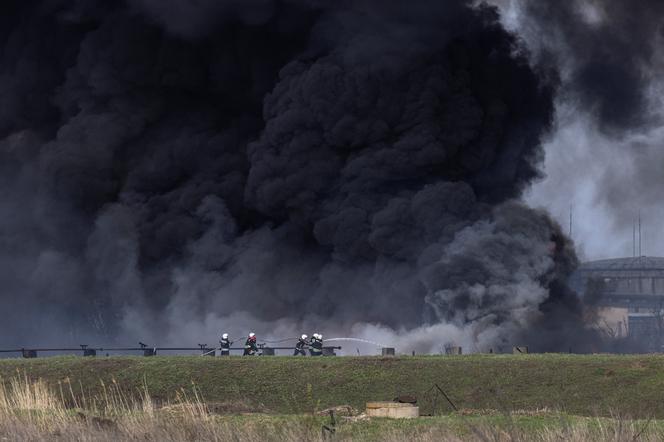 Wojna na Ukrainie. Rafineria w Lisiczańsku trafiona rakietami