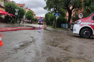 Elbląg i Tolkmicko walczą z żywiołem z wodą