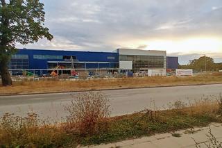 Budowa sklepu IKEA w Szczecinie - sierpień 2020