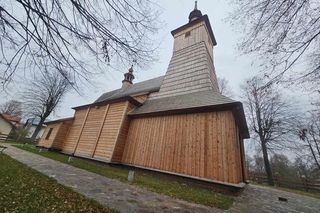 Zabytkowy kościół w Soninie