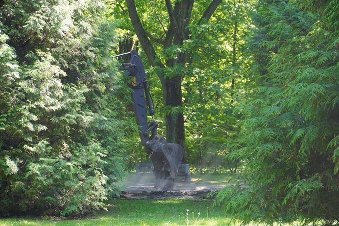 Rewitalizacja Parku Planty. Tak wyglądają majowe prace w centrum Białegostoku