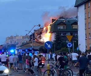 Pożar w Ząbkach (3.07.2025)
