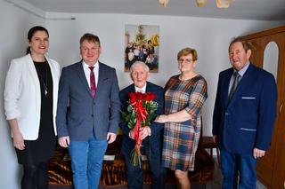 Józef Ciecholewski z Wysina skończył 100 lat! Wspaniała uroczystość na Pomorzu